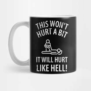 physiotherapist physical therapy gift saying funny Mug